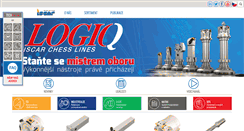 Desktop Screenshot of iscar.cz